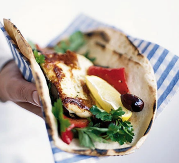 Halloumi i pita